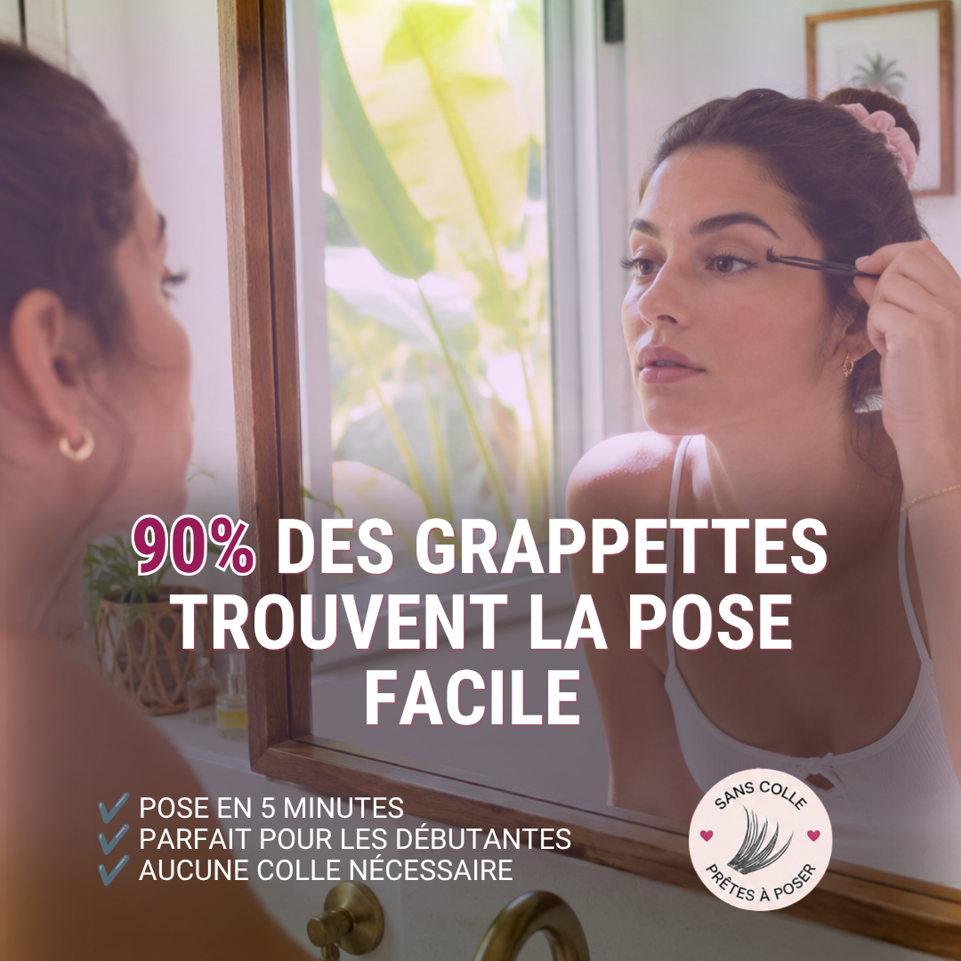 Kit Cils pré-collés – Adieu mascara pendant 1 mois