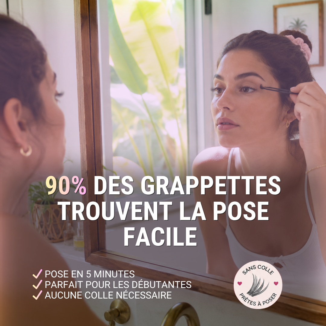 Cils pré-collés 2.0 - Plus besoin de mascara cet été ☀️