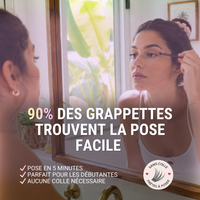 Cils pré-collés 2.0 - Plus besoin de mascara cet été ☀️