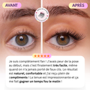 Cils pré-collés 2.0 - Plus besoin de mascara cet été ☀️