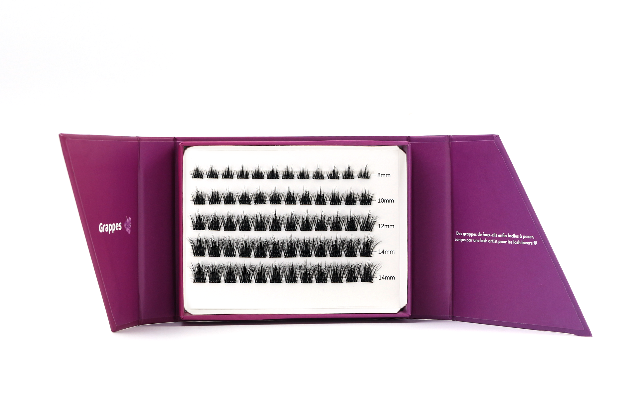 Grappes effet Wispy (Recharge / Cils seuls)