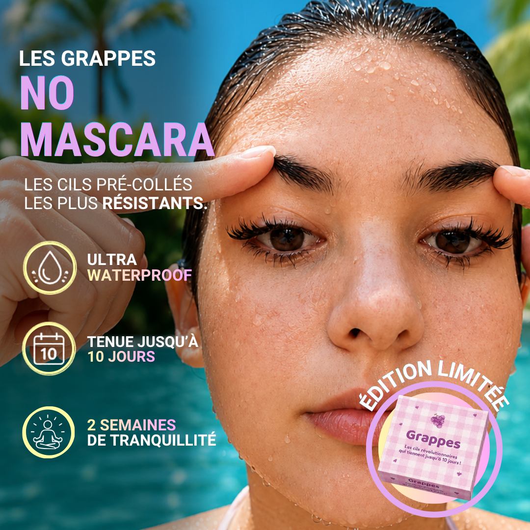Cils pré-collés 2.0 - Plus besoin de mascara ☀️