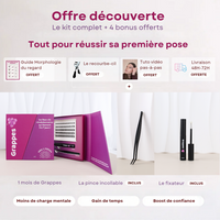 Kit Cils pré-collés – Adieu mascara pendant 1 mois